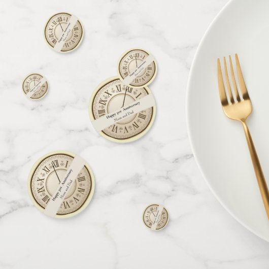 Confettis 31e anniversaire du Mariage modifiable (Groupe)