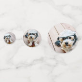 Confettis 3 Photos Félicitations Diplômés Diplôme Cap (Devant)