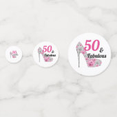 Confettis 50 et Fabuleux fête d'anniversaire (Derrière)