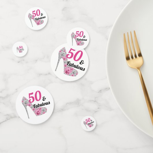 Confettis 50 et Fabuleux fête d'anniversaire (Groupe)