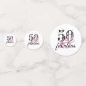 Confettis 50 & Fabuleuse fête d'anniversaire (Derrière)