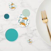 Confettis 50e anniversaire fête Retro Mid Century N'importe  (Groupe)