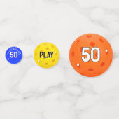 Confettis 50e anniversaire Pickleballs (Derrière)