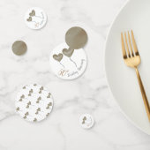 Confettis 50e ballon d'or pour l'anniversaire du Mariage (Groupe)