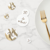 Confettis 70e anniversaire Motivational Golden Tulips (Groupe)