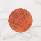 Confettis Acceptation | Médaillons de saumons rouges orange (Petit recto)