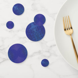 Confettis Acceptation   Médaillons de violet violet bleu Ind