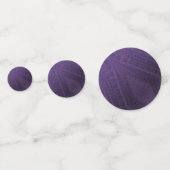 Confettis Acceptation | Motif Boho violet écectique (Devant)