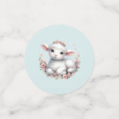 Confettis Agneau mignon avec la couronne florale (Petit recto)