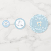 Confettis Agra Hadig-First Tooth Blue (Derrière)