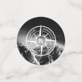 Confettis Aigle de compas monographie montagnes dramatiques (Petit recto)