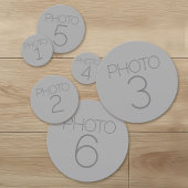 Confettis Ajouter 6 photos et créer votre propre collection