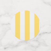 Confettis Albatross Bleu Jaune Blancs (Petit recto)
