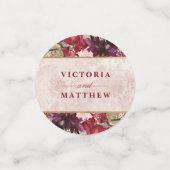 Confettis Alice au pays des merveilles Élégant Monogramme de (Petit recto)