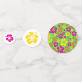 Confettis Aloha Cute Hawaiian 1er Anniversaire Thème de fête (Devant)