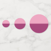 Confettis Amaranth rose et Amaranth violet (Devant)