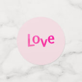 Confettis Amour Cupcake Rose (Petit recto)