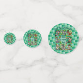 Confettis Amusement de la Saint-Patrick et "Animaux de Fête" (Derrière)