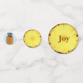 Confettis Ananas tropical frais (Derrière)