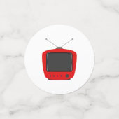 Confettis Ancien poste de télévision (Petit recto)