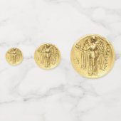 Confettis Ancienne pièce Athéna (Derrière)