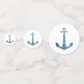 Confettis Ancre bleue (Derrière)