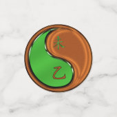 Confettis Année de la chèvre de bois (Petit recto)