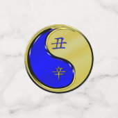 Confettis Année de l'ox métallique (Petit recto)