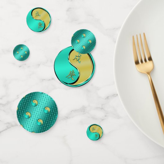 Confettis Année du chien métallique (Groupe)