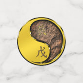 Confettis Année du dragon de la Terre (Petit recto)