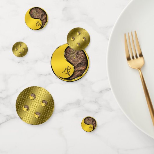 Confettis Année du dragon de la Terre (Groupe)