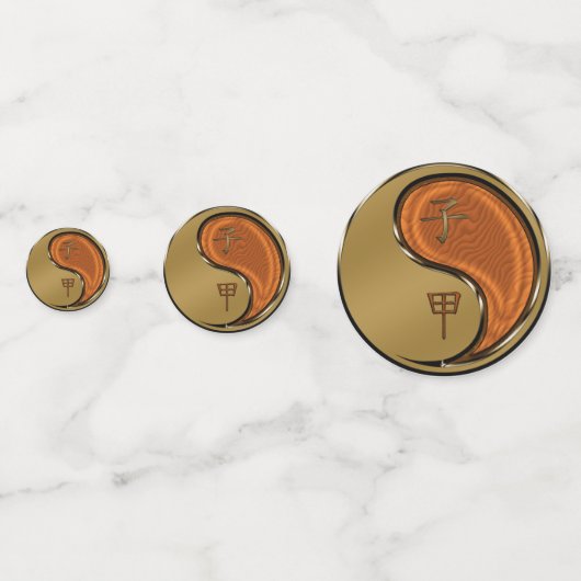 Confettis Année du rat de bois (Devant)