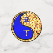 Confettis Année du sapin d'incendie (Petit recto)