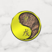 Confettis Année du singe de la Terre (Petit recto)