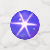 Confettis Anniversaire Chic 45e Mariage Sapphire (Petit recto)