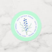Confettis Anniversaire de Bluebell (Petit recto)
