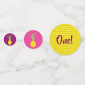 Confettis Anniversaire de l'ananas (Devant)