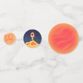 Confettis Anniversaire de l'espace (Derrière)