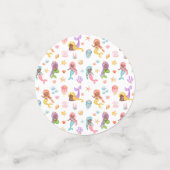 Confettis Anniversaire de Mermaid (Petit recto)