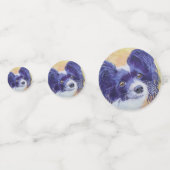 Confettis Anniversaire de Papillon Puppy (Devant)