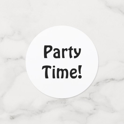 Confettis Anniversaire de squatchy mignon Sasquatch (Petit recto)