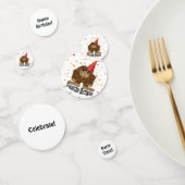 Confettis Anniversaire de squatchy mignon Sasquatch (Groupe)
