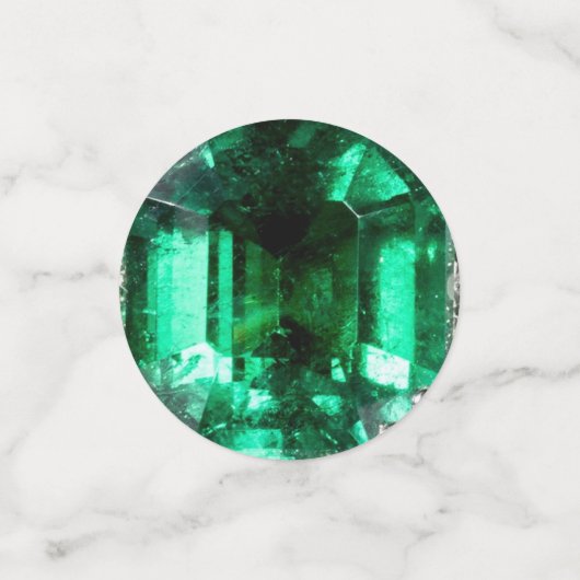 Confettis Anniversaire d'Emerald Gemstone (Petit recto)