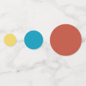 Confettis Anniversaire des robots de jouets (Derrière)