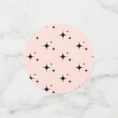 Confettis Anniversaire d'Halloween rose moderne (Petit recto)