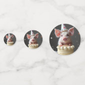 Confettis Anniversaire du cochon de Hap (Derrière)