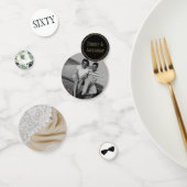 Confettis Anniversaire du Mariage de diamant (Groupe)