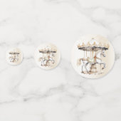 Confettis Anniversaire Fête Joyeux Go Tour Cirque Carnaval (Devant)