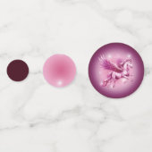 Confettis Anniversaire Pink Pegasus Design Imaginaire (Devant)