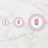 Confettis Anniversaire Rose Rose (Devant)